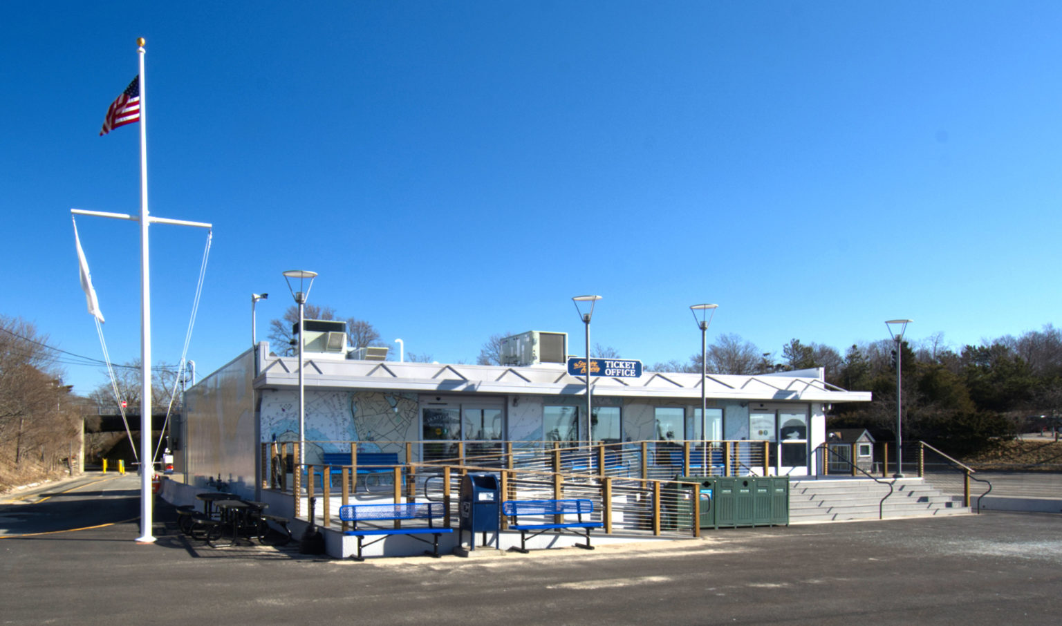 SSA Woods Hole Ferry Temporary Terminal Facility - BIA.studio